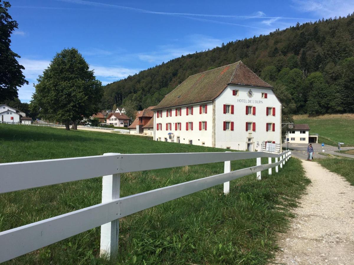 Auberge De Bellelay Restaurant Chez Aron Balde Eksteriør billede