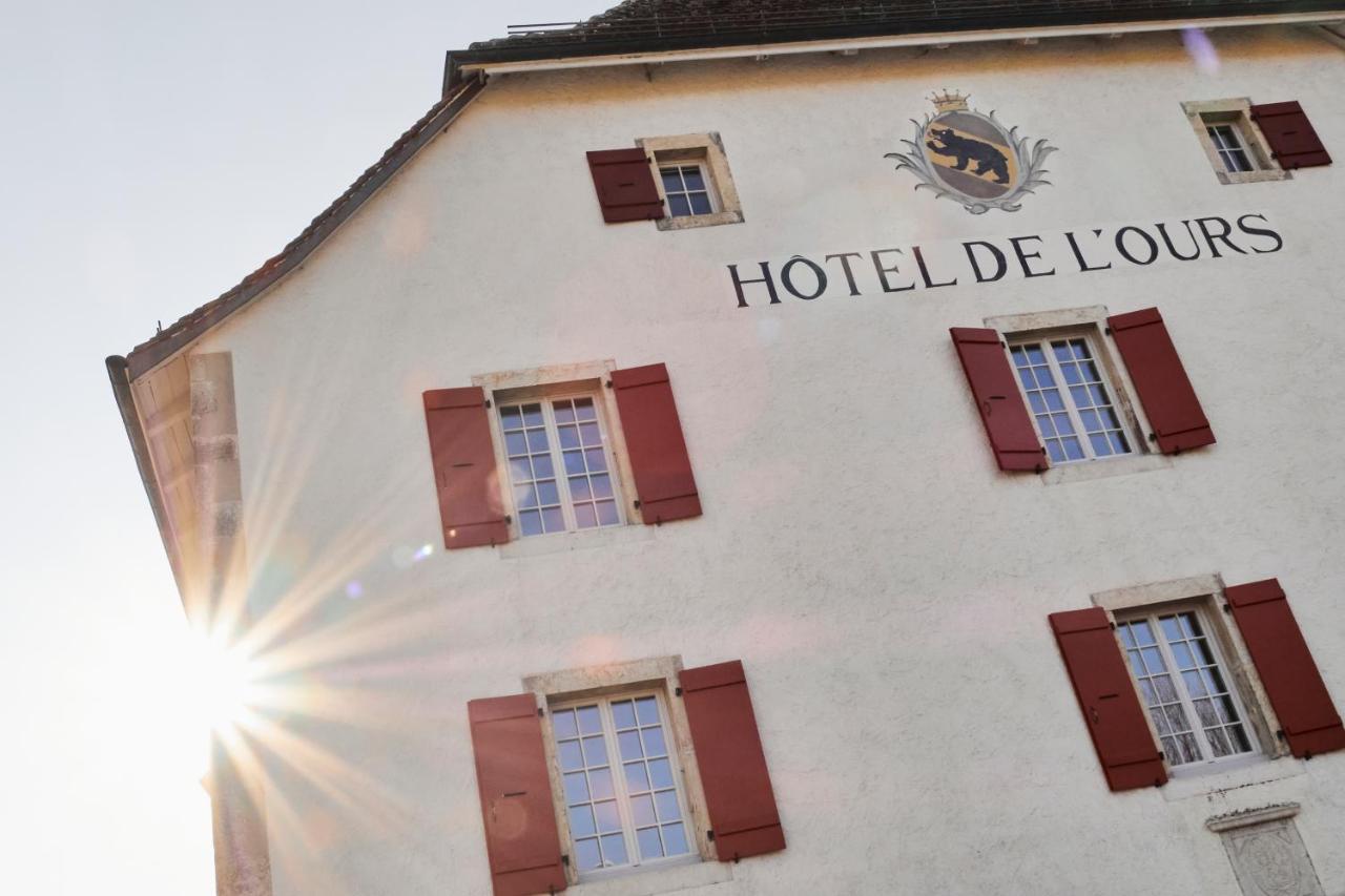 Auberge De Bellelay Restaurant Chez Aron Balde Eksteriør billede